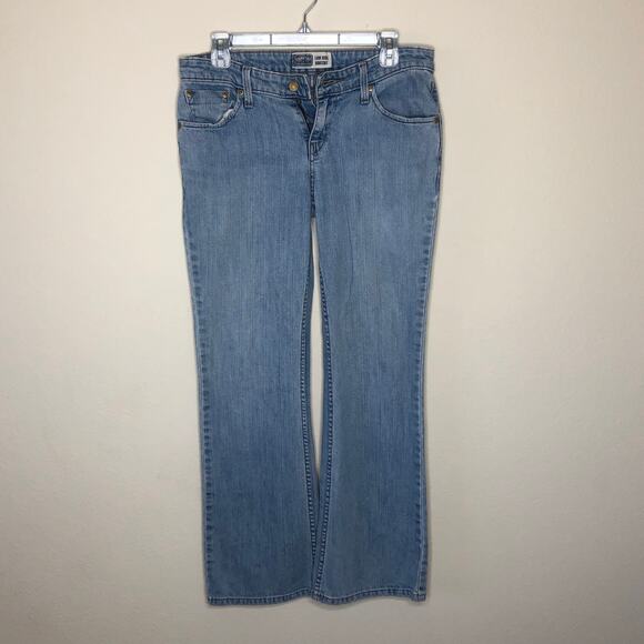 vintage y2k levi's low rise boot cut 6 size 6 light wash 90's 2000's - Picture 1 of 8